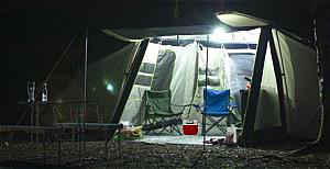 Night camping different security issues